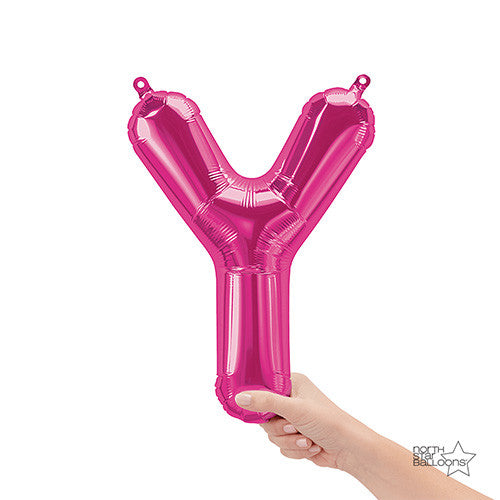 16 inch LETTER Y - NORTHSTAR - MAGENTA (AIR-FILL ONLY)