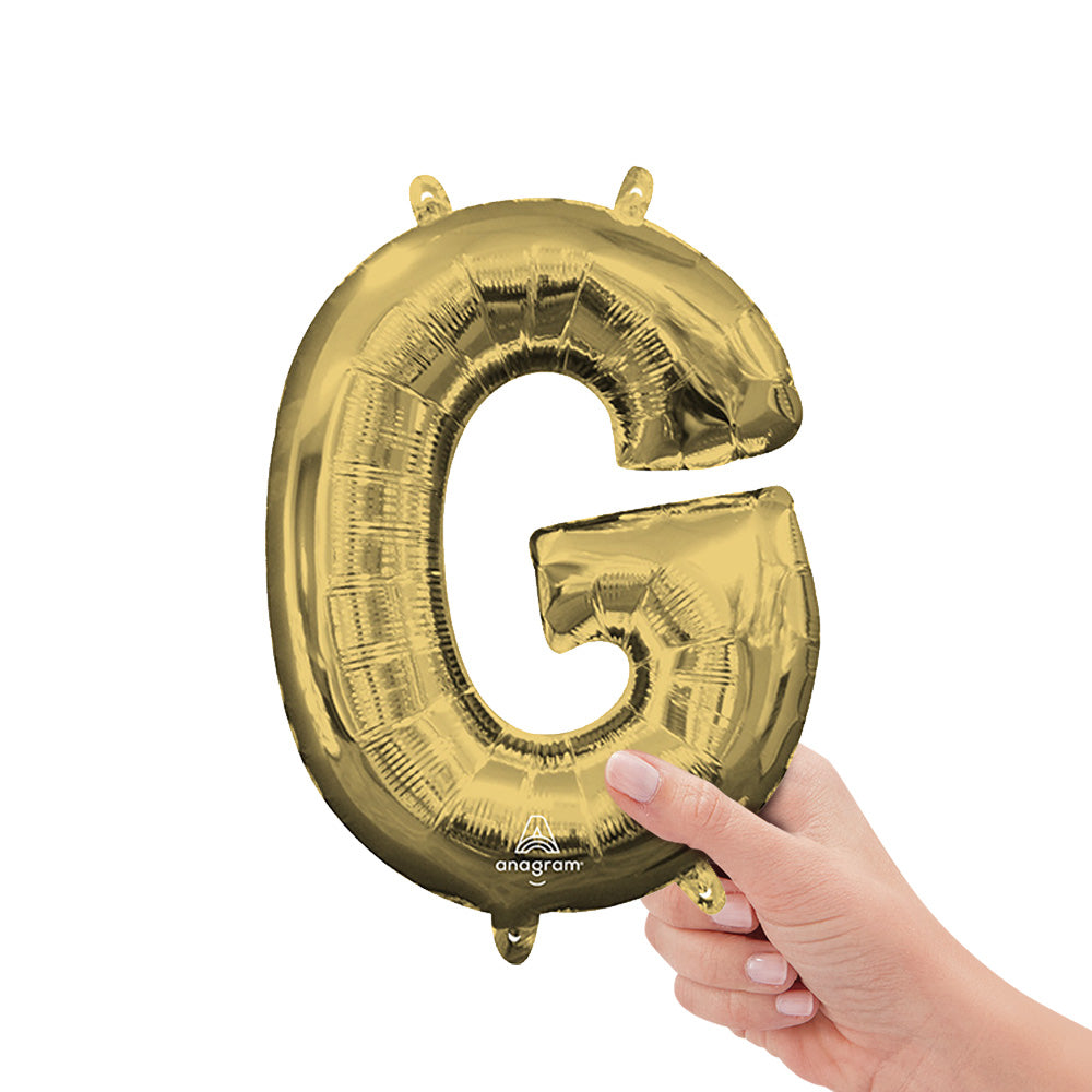 16 inch LETTER G - ANAGRAM - WHITE GOLD (AIR-FILL ONLY)