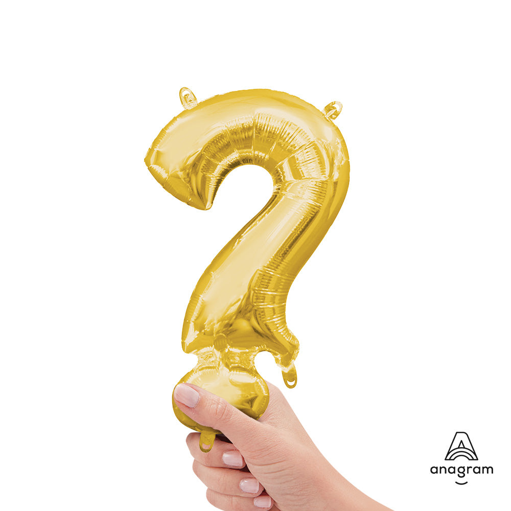16 inch SYMBOL ? - ANAGRAM - GOLD (AIR-FILL ONLY)