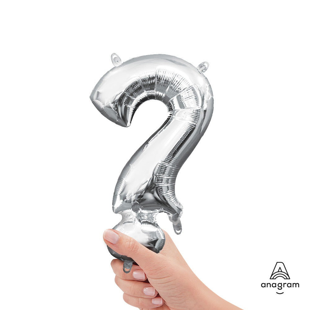 16 inch SYMBOL ? - ANAGRAM - SILVER (AIR-FILL ONLY)