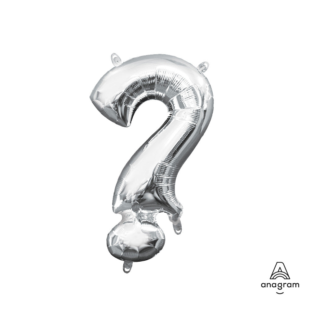 16 inch SYMBOL ? - ANAGRAM - SILVER (AIR-FILL ONLY)