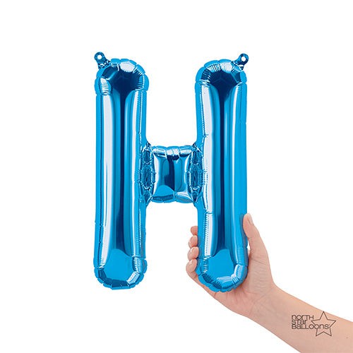 16 inch LETTER H - NORTHSTAR - BLUE (AIR-FILL ONLY)
