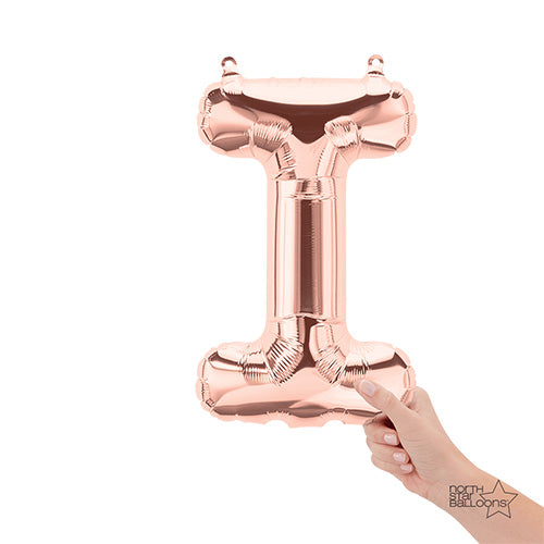 16 inch LETTER I - NORTHSTAR - ROSE GOLD (AIR-FILL ONLY)