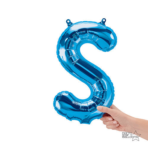 16 inch LETTER S - NORTHSTAR - BLUE (AIR-FILL ONLY)