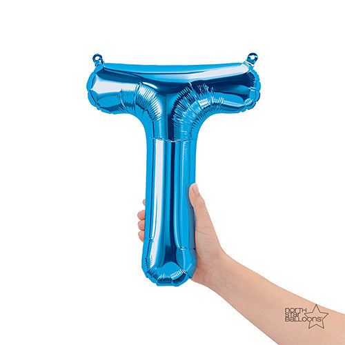 16 inch LETTER T - NORTHSTAR - BLUE (AIR-FILL ONLY)